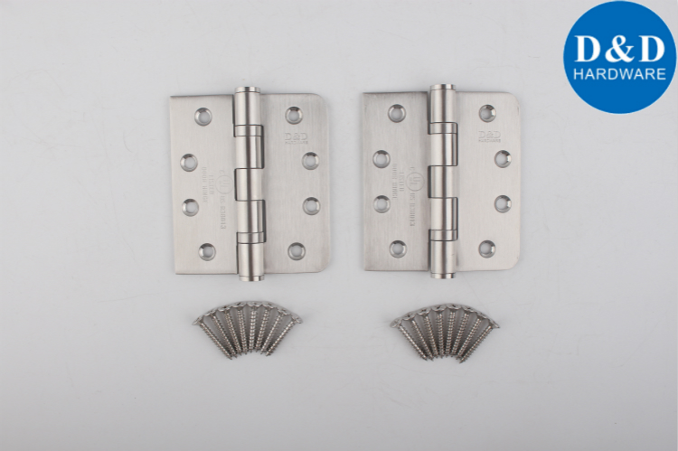 SUS304 One Round Corner One Square Corner Hinge-D&D Hardware SUS304 Un angle rond one Coin carré Charnière Hardware-D & D