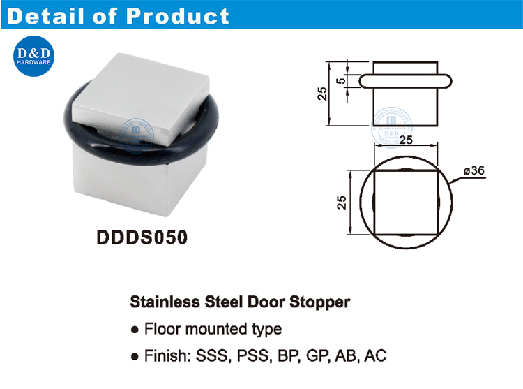 Modern Door Stopper Stopper de porte moderne