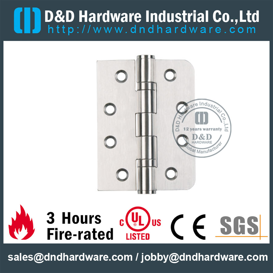 Round and Square Corner Hinge-D&D Hardware Charnière ronde et carrée Hardware D & D