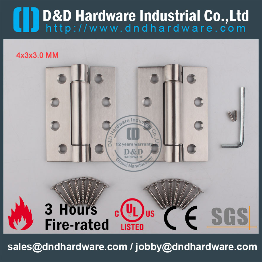 D & D Hardware-En Grossale Grade SS304 Action Simple Spring Charnière DDSS033
