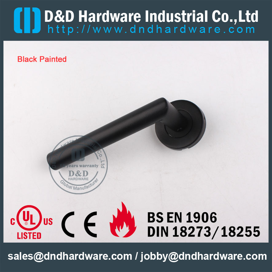 D & D Hardware-SS201 Poignée de levier de porte DDTH003
