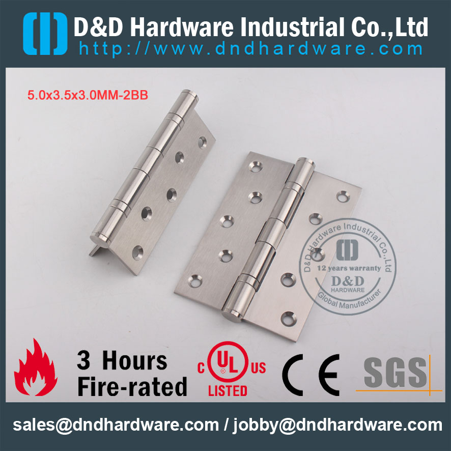 D&D Accessoires de portes en métal Hinge de porte en métal DDSS011 
