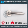 SS316 Poignée de porte chromée interne Soudage creux pour l'hôtel Single DOOR-DDTH036