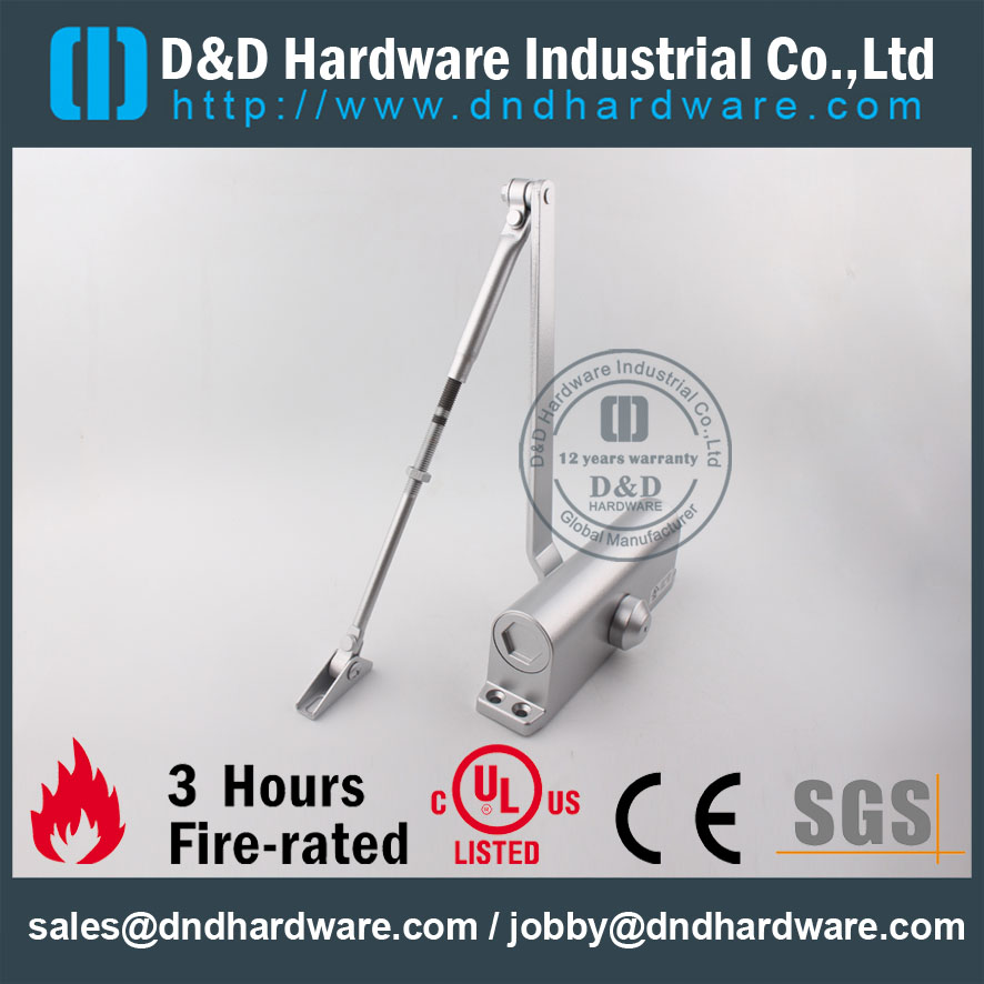 D & D Hardware-UL Accessoires de porte standard Ferme-porte DDDC-703