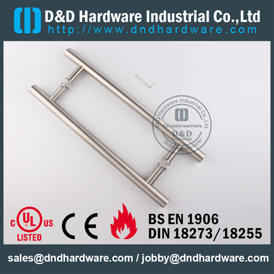 D & D Hardware-Decorative Design Poignée à tirer en acier inoxydable DDPH001
