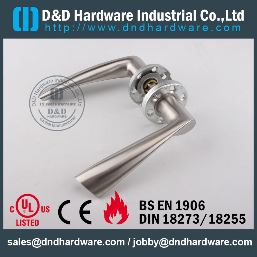 Certificat D & amp Hardware-CE Europe Poignée de levier de porte DDSH002