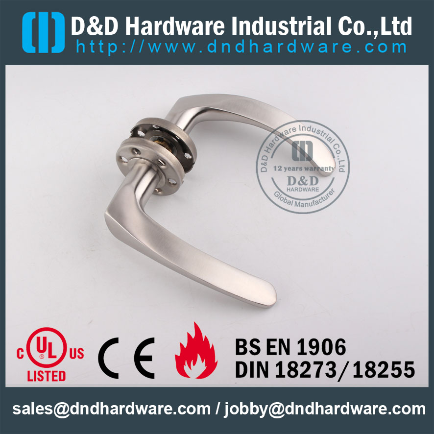D & D Hardware-Europe poignée de levier de porte décorative DDSH013