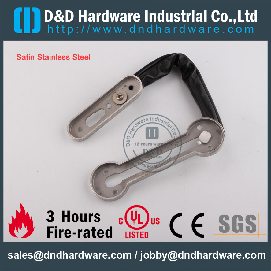 Chaîne de porte de sécurité D & D Hardware-CE Standard DDDG003