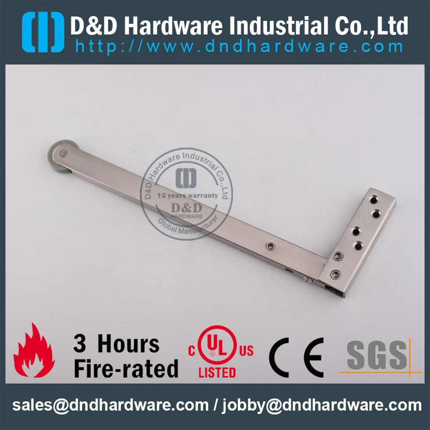 D & D Hardware-SS304 Accessoires de porte Coordinatrice de porte DDDR002-A