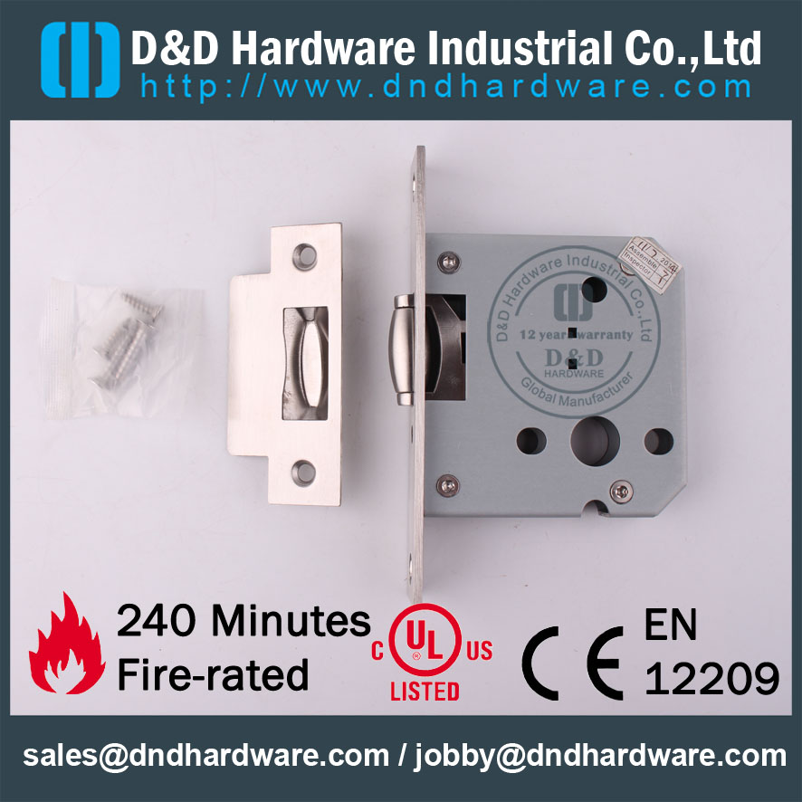 D & D Hardware-Architectural Hardware SS304 Mortiise Lock DDML030