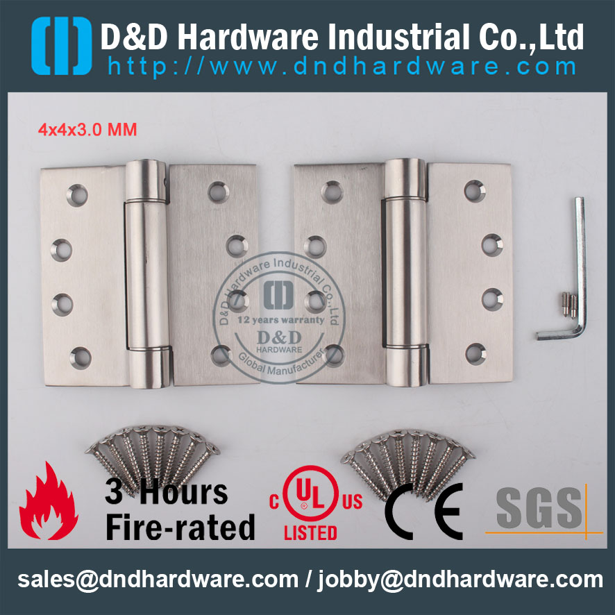 D & D Hardware-Architectural Hardware SSS Spring Charnière DDSS033