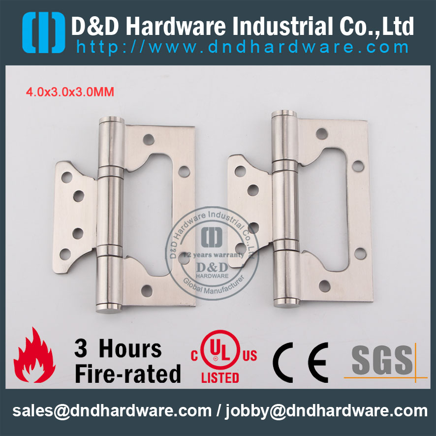 D & D Hardware-SS201 Door IronShongerie de porte Charnière DDSS026