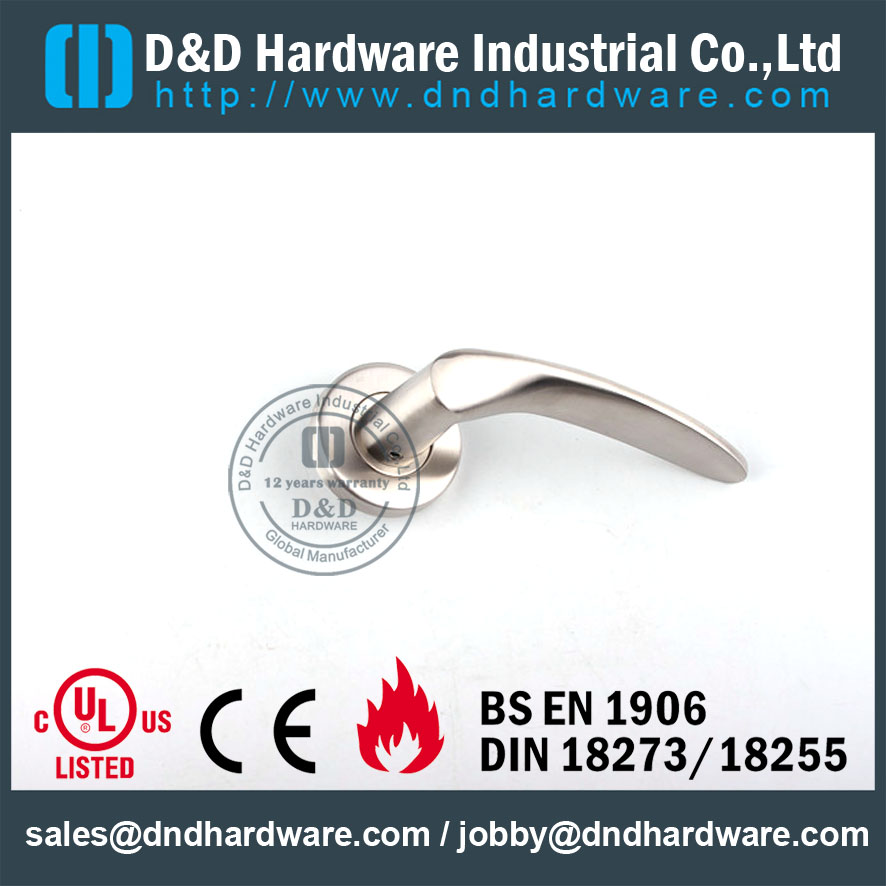 Poignée pleine D & D avec classification Hardware-Fire DDSH001