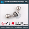 Acier inoxydable 304 Boule à mitred Bouton de porte nickel pour une seule porte de bureau -ddth032