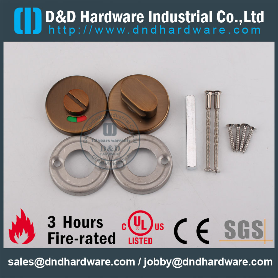 D & D Hardware-Hardware Hardware Architectural Tournez avec indicateur DDIK002
