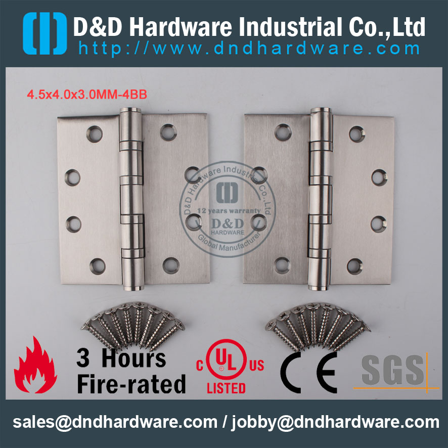 D & D Hardware-Euro Intérieur Intérieur Porte de porte en acier inoxydable DDSS002