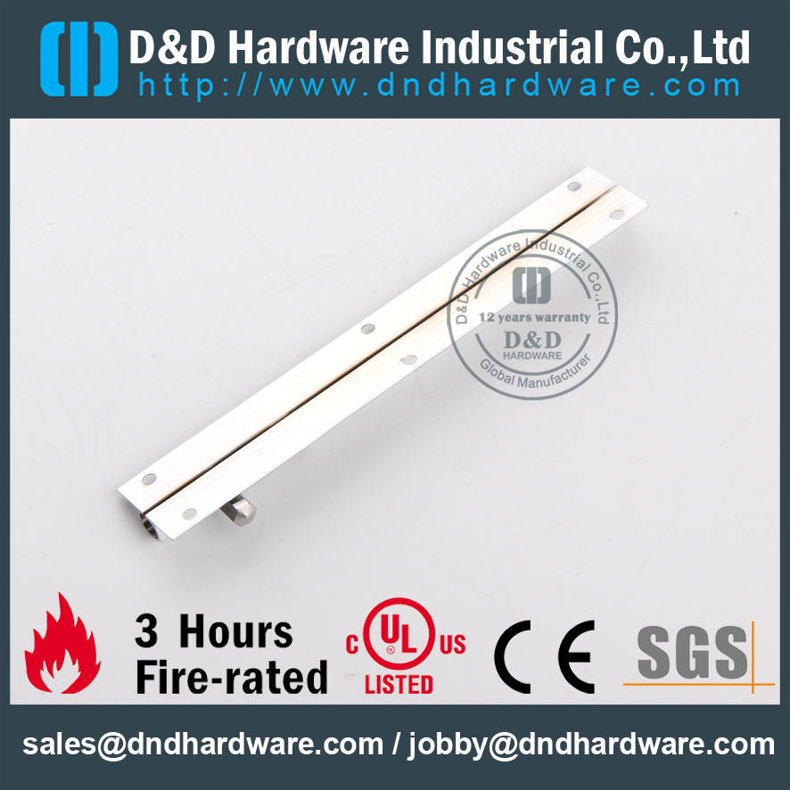 D & D Hardware-Door Accessories Boulon de porte en laiton DDDB016