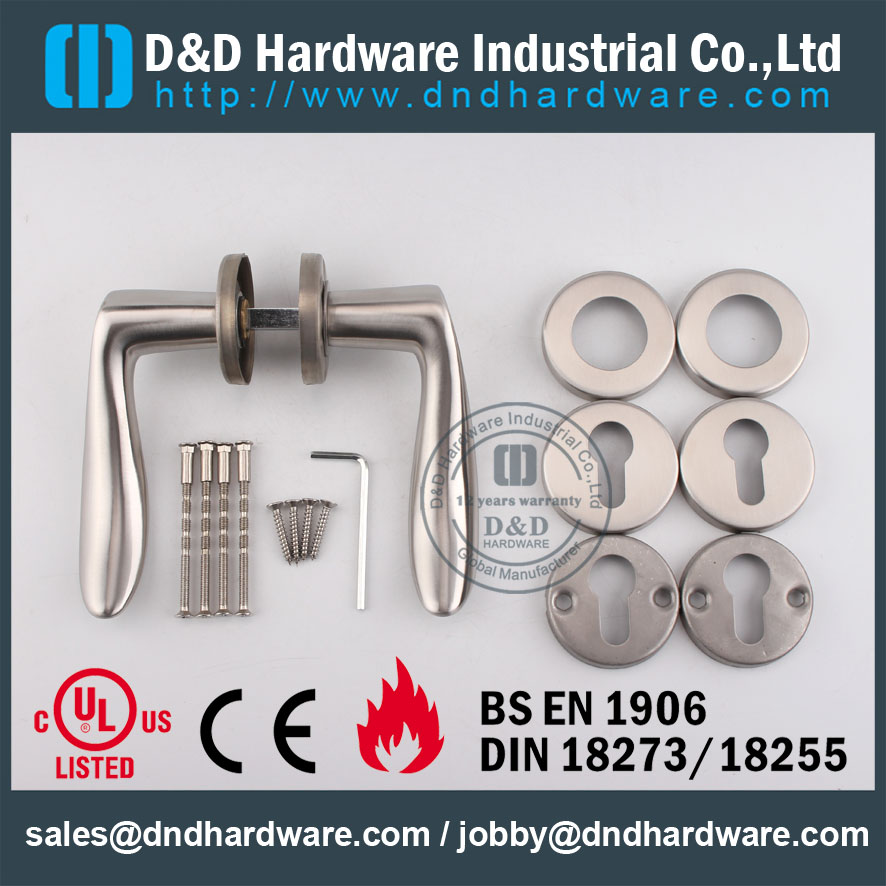 D & D Hardware-Hardware - Architectural SS304 Poignée de porte DDSH006