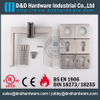 Acier inoxydable 304 Handle de levier de concepteur d'entrée sur la rose pour les portes en bois -ddth020 