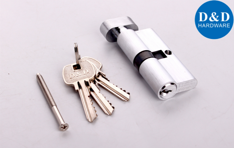 Laiton solide Haute Sécurité Euro Cylinder-D & D Hardware