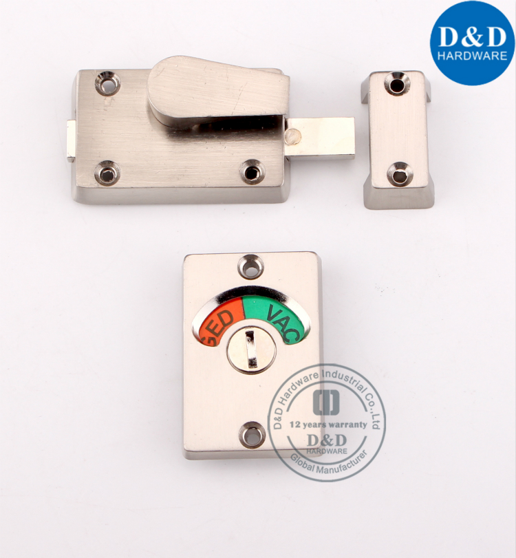 Indicateur de salle de bain de toilette vacant de signe de la salle de bain-D & D