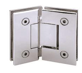 135 Hardware à charnière de la porte en verre