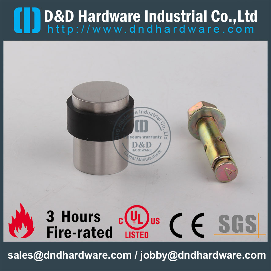 D&D Hardware-Europe Market inoxyd acier de porte en acier inoxydable DDDS010 