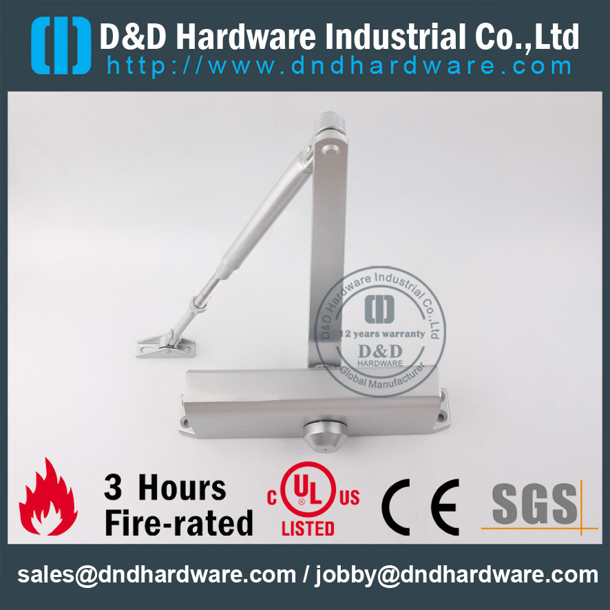 D & D Hardware-UL Standard ferme-porte en aluminium DDDC-074
