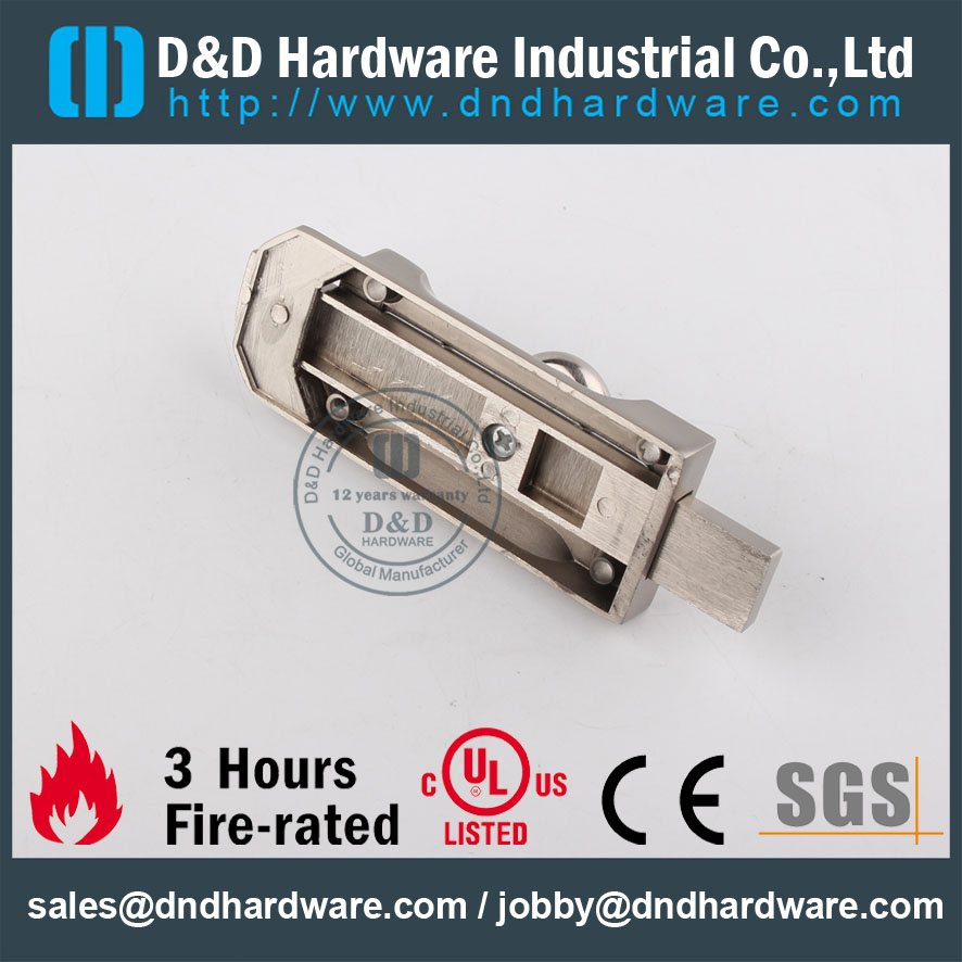 D & D Hardware-Wholesale Boulon de fixation de porte DDDB025