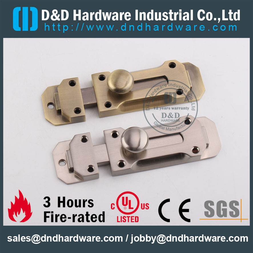 Serrure de porte en alliage de zinc DDDB025
