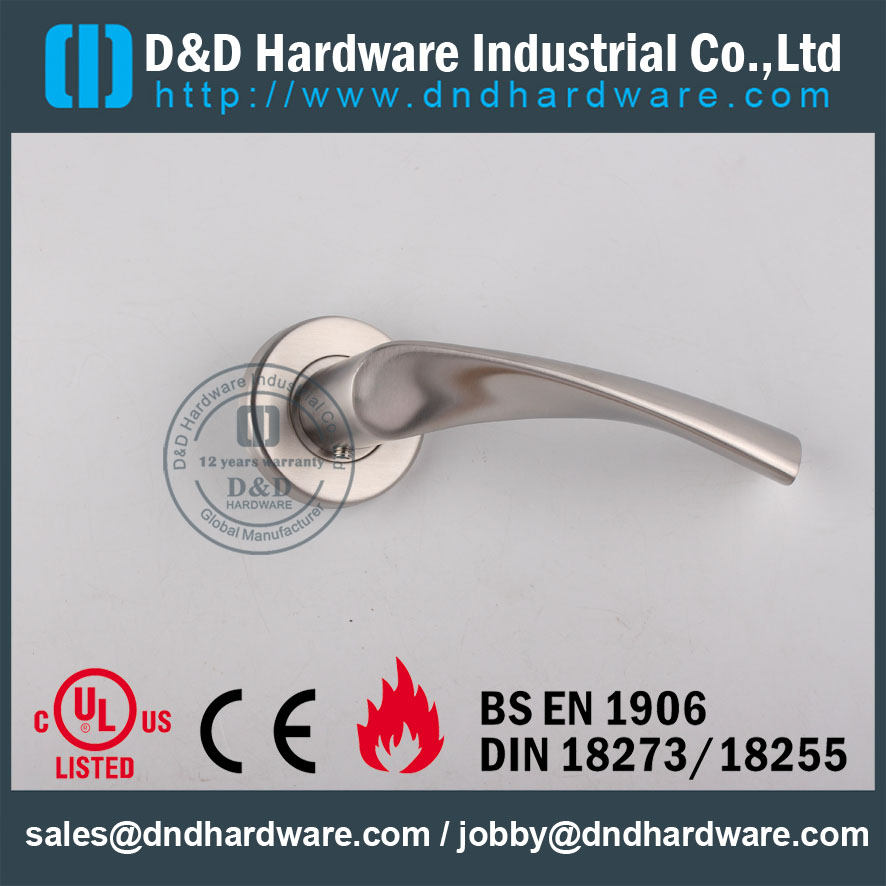 D & D Hardware-Construction Hardware poignée de porte en bois DDSH002