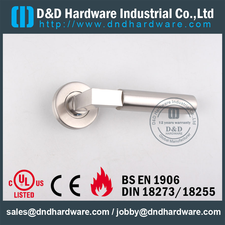 D & D Hardware-Acier inoxydable Europe poignée de levier DDTH023