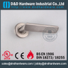 Poix de levier solide en acier inoxydable commercial sur la rose pour les portes de bureau -DDSH011