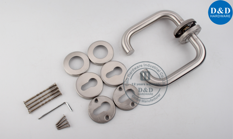 SUS304 creux U forme Poignée de porte-D & D Hardware