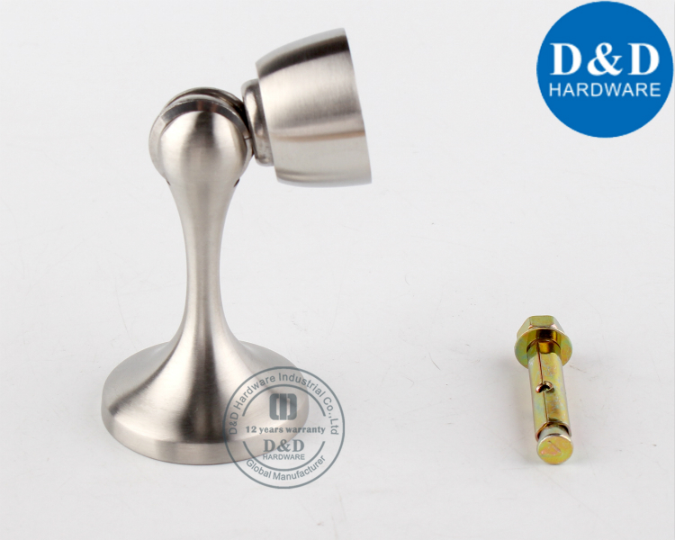 Hardware de porte magnétique Polish en acier inoxydable stop-d & d
