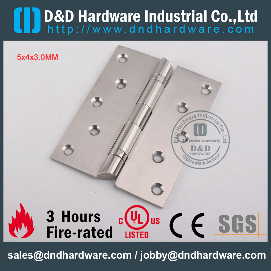 D & D Hardware-Modern Intérieur SS304 Charnière Hôpital DDSS044-B