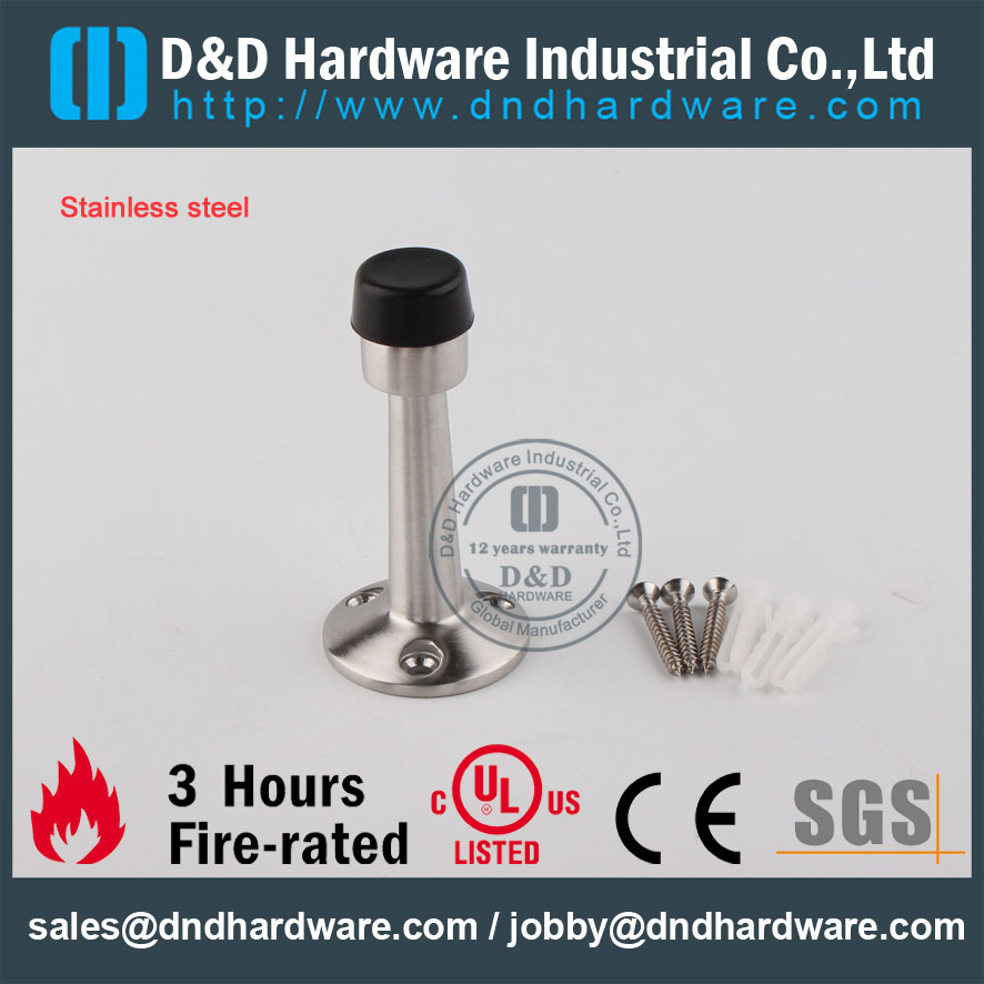 D&D Hardware-Fire Classé en acier inoxydable Stopper DDDS019 