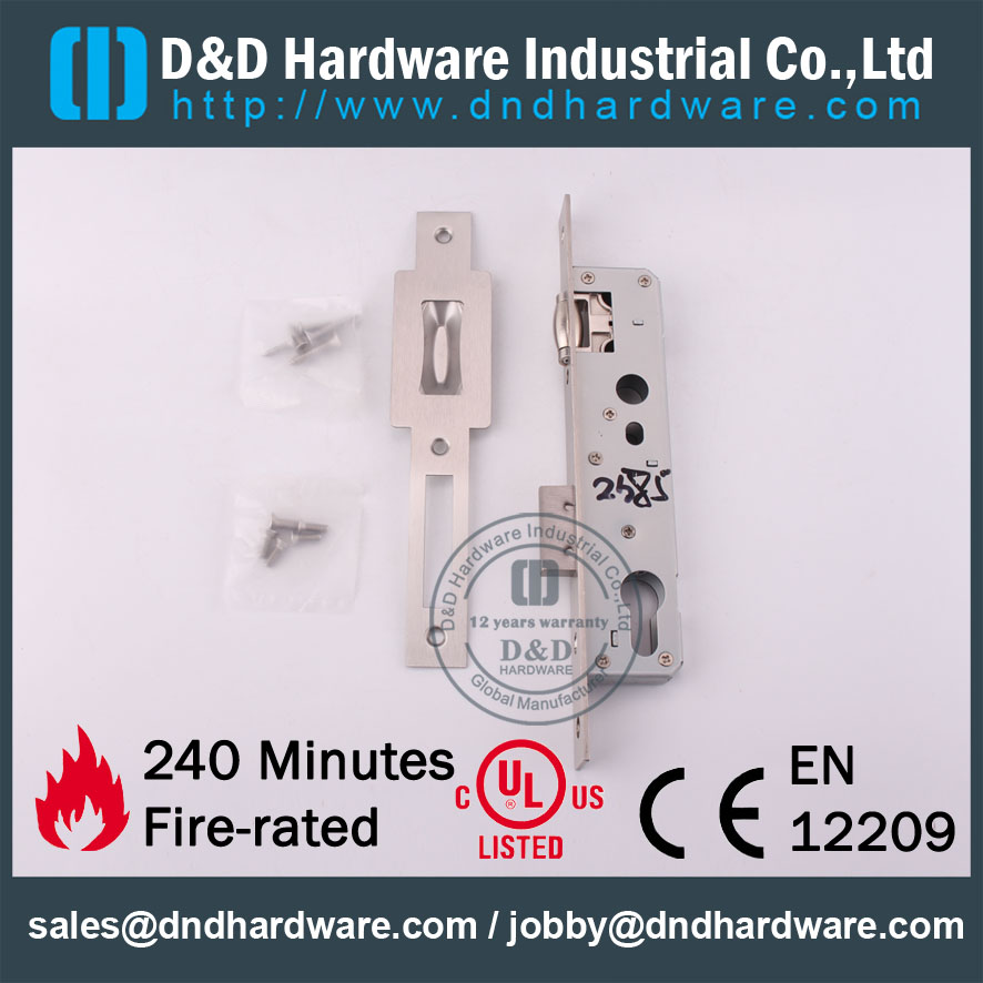 D & D Hardware-Construction Hardware 2585 Roller Mortise Lock DDML022