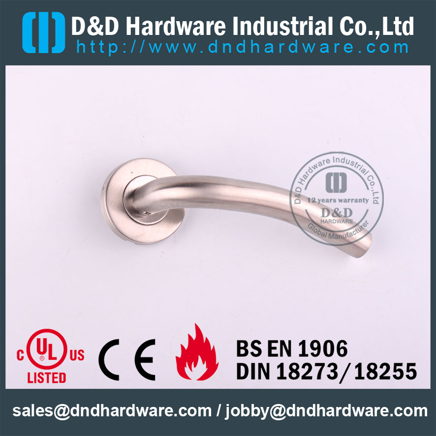 D & D Hardware-SS201 Poignée de levier de porte DDTH006