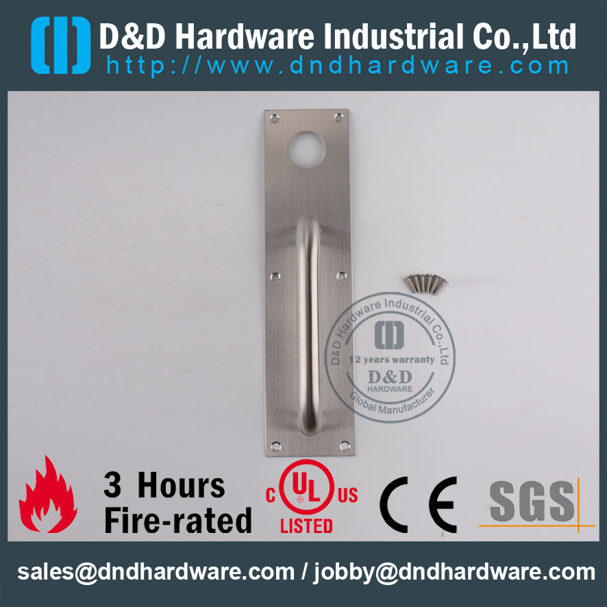 D & D Hardware-Hardware - Architectural Plaque de verrouillage de nuit en acier inoxydable DDPD011