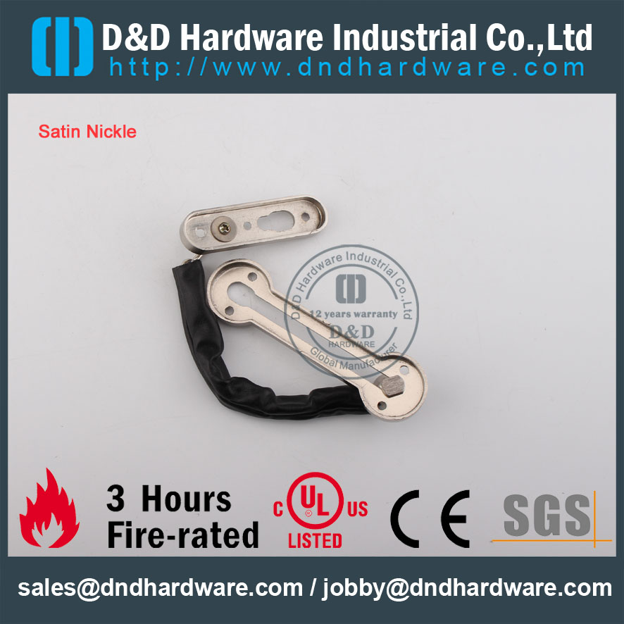 D & D Hardware-Wholesale Grade SS304 Chaîne de porte DDDG003