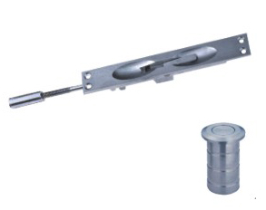Boulon de porte et socket anti-poussière-D & D Hardware