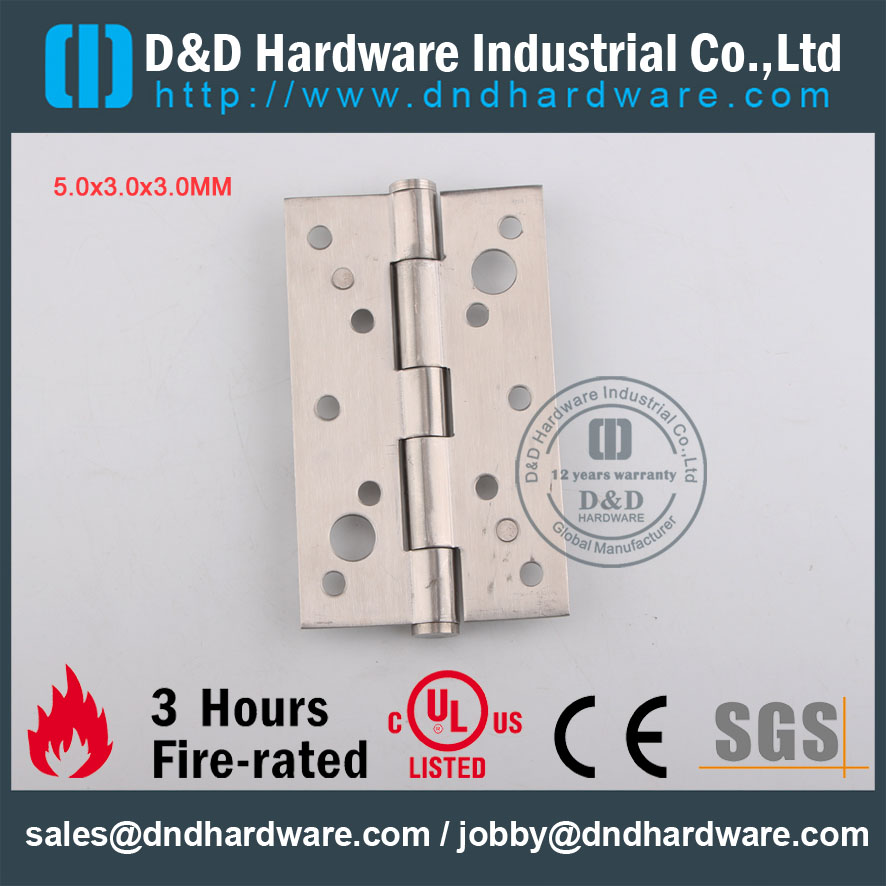 D & D Hardware-Wholesale Grade SS304 Charnière de porte DDSSS014