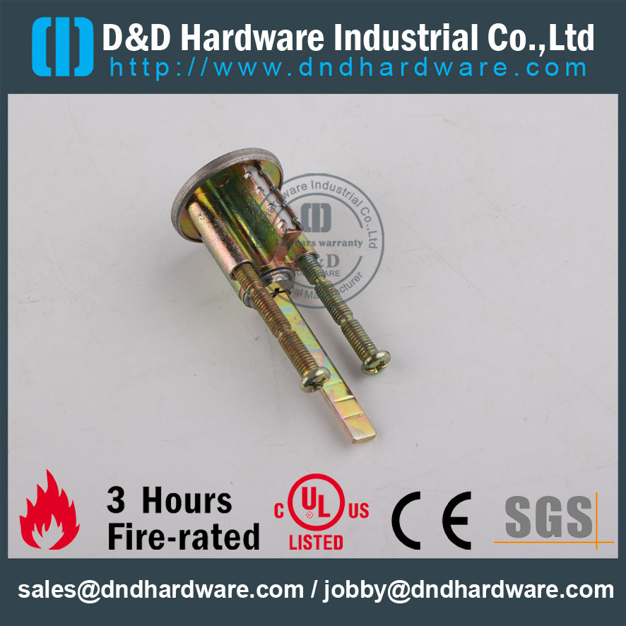 D & D Hardware-UL Standard Standard Metal Serrure Cylindre DDPD020