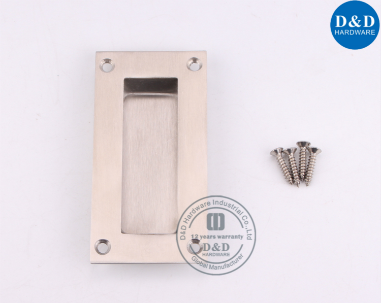 Penderie invisible de meubles de garde-robe carrée en acier inoxydable 304 - matériel D & D