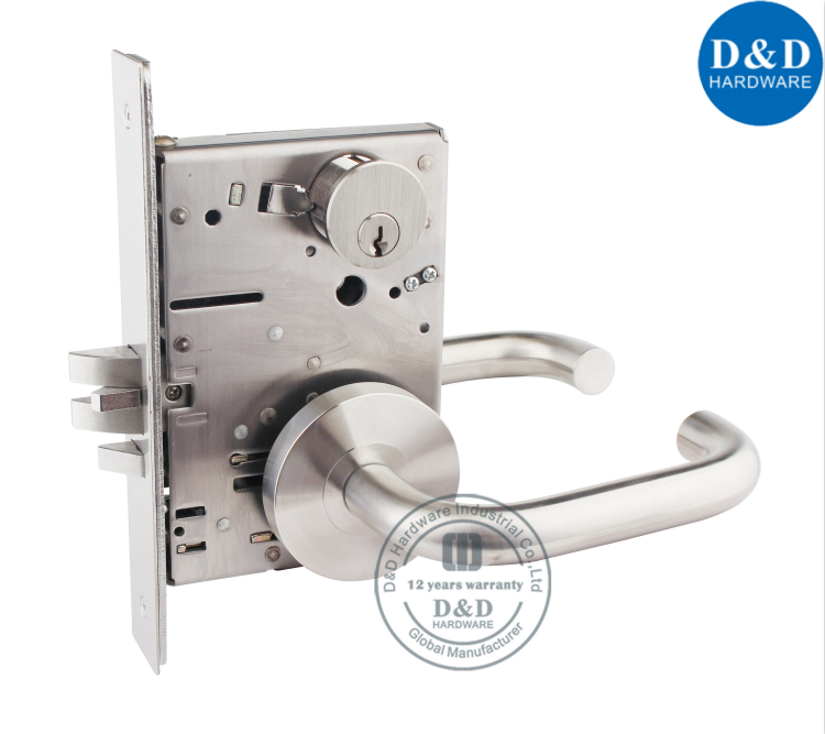Hardware de verrouillage de la porte de verrouillage ANSI et D