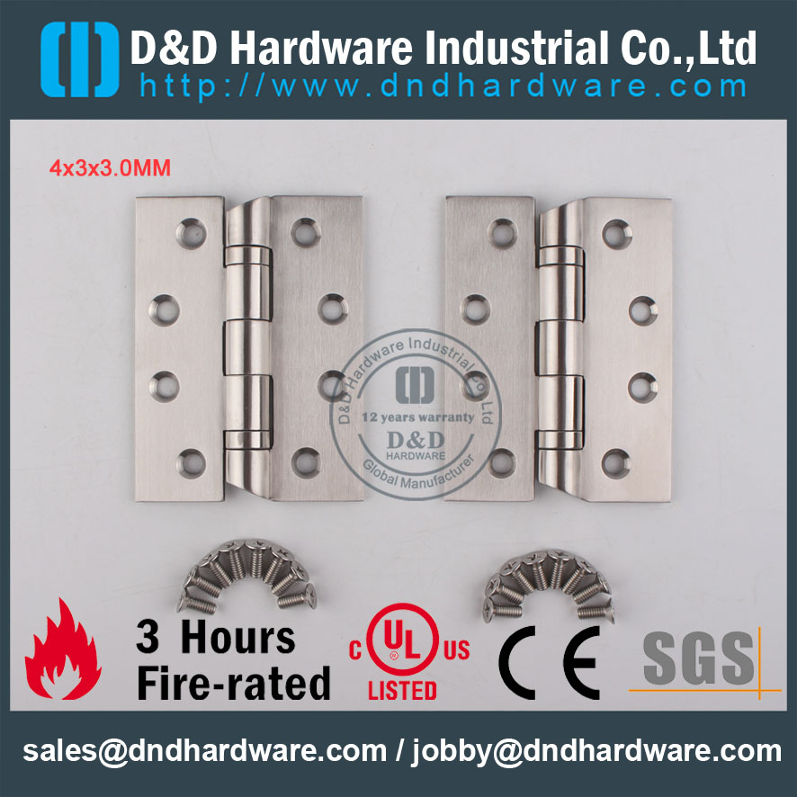 D & D Hardware-acier inoxydable Hôpital Hospital Charnière Hôpital DDSS044-B