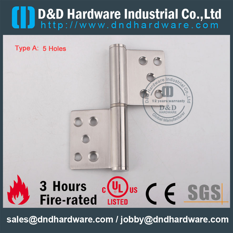 D & D Hardware-Acier inoxydable Hardware Hardware Charnière DDSS030_A