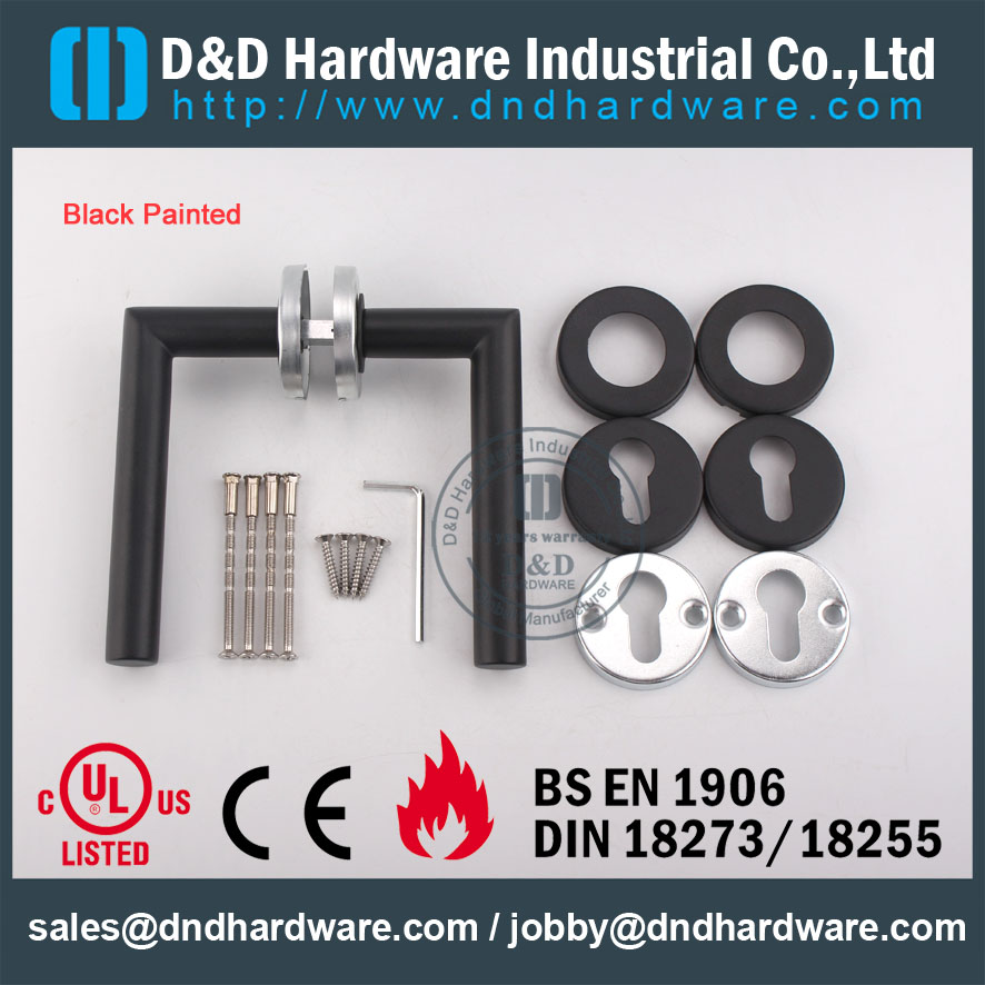 D & D Hardware-Fire SS304 Poignée de porte DDTH003