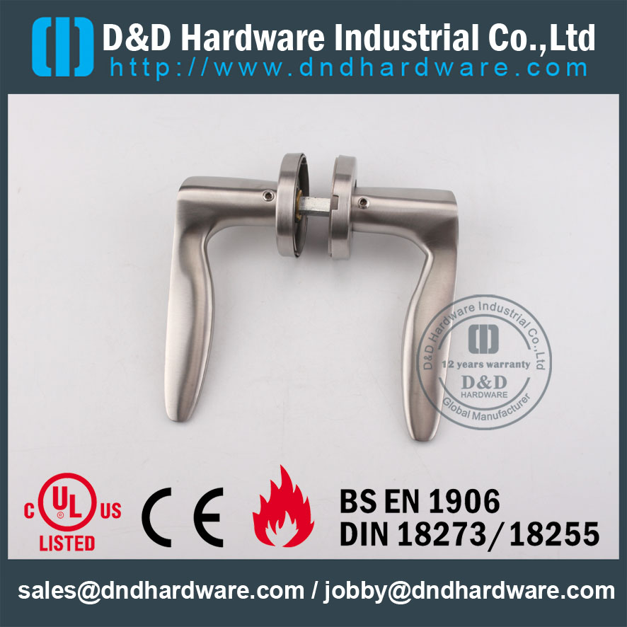 D & amp Hardware-Europe Poignée de porte pleine intérieure DDSH008